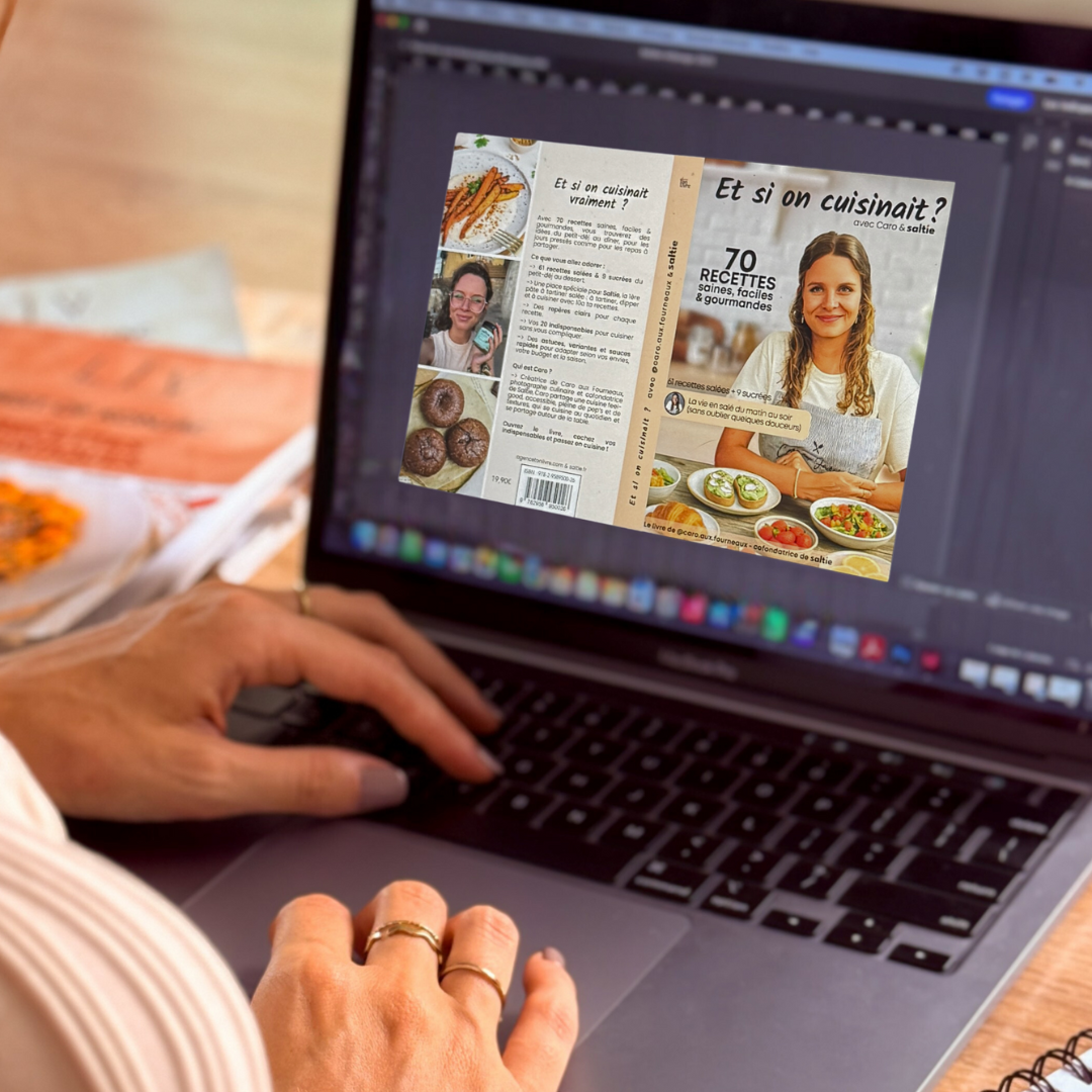Livre de 70 recettes saines, faciles et gourmandes