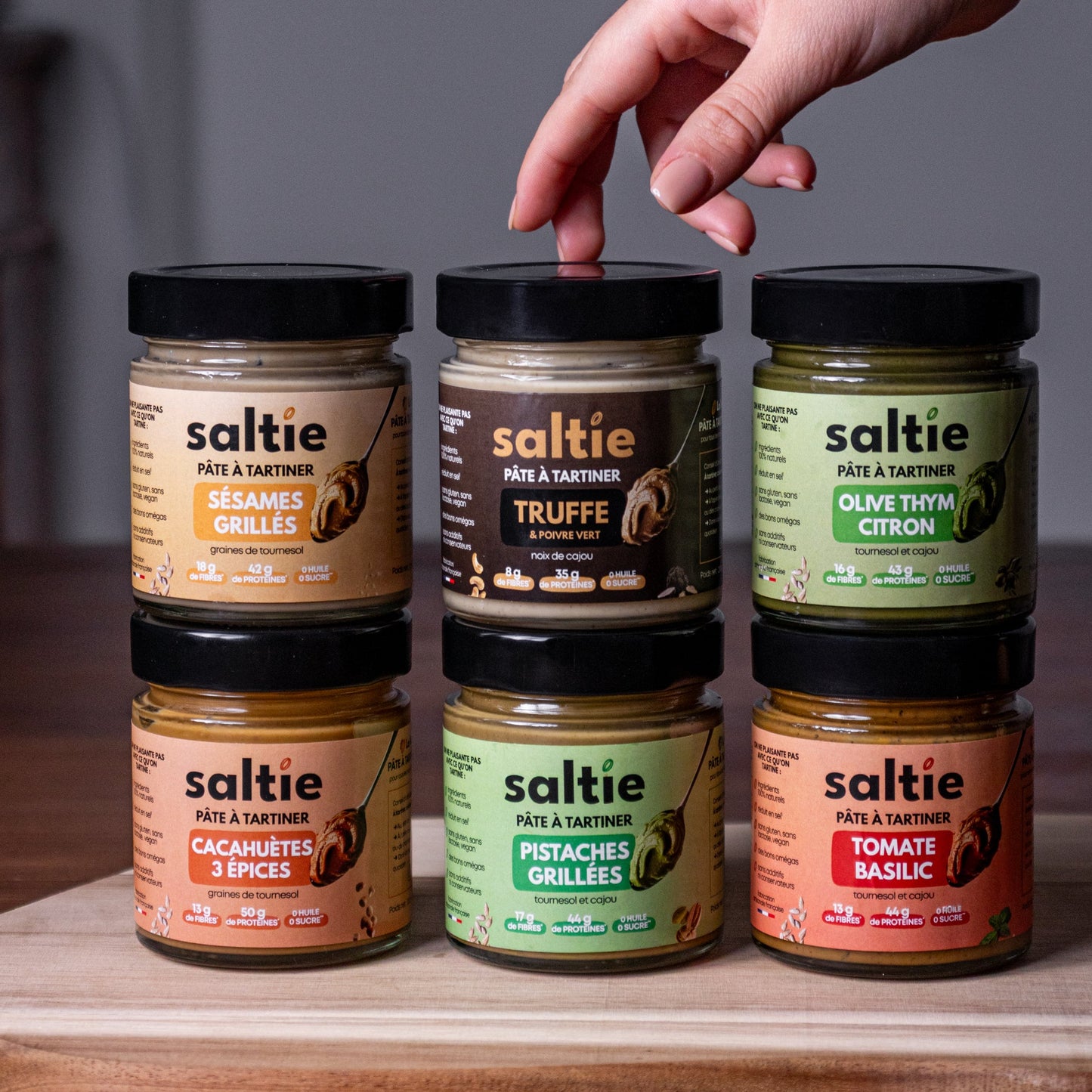 Pâte à tartiner salée