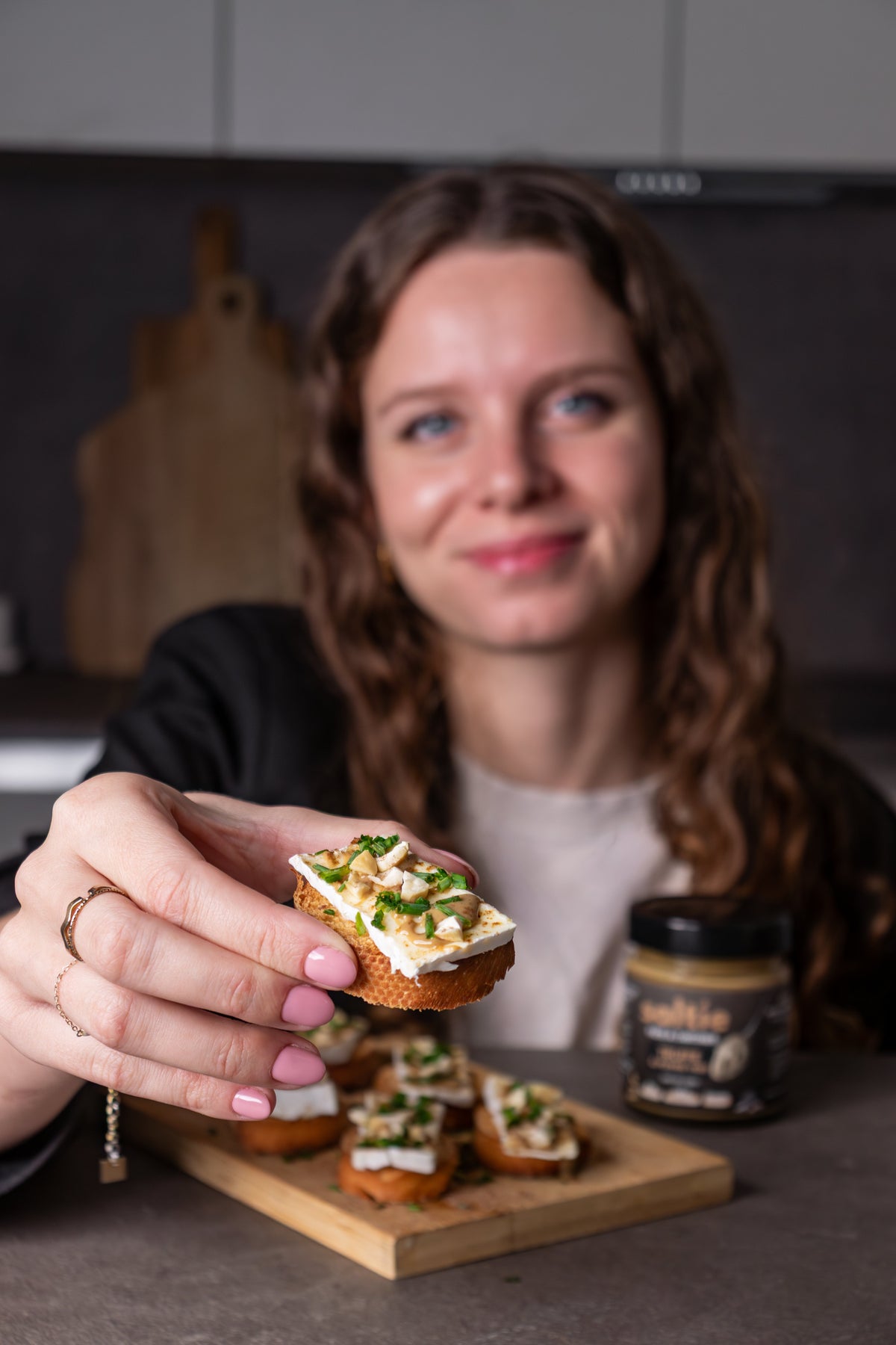 Crostini truffe & brie fondant