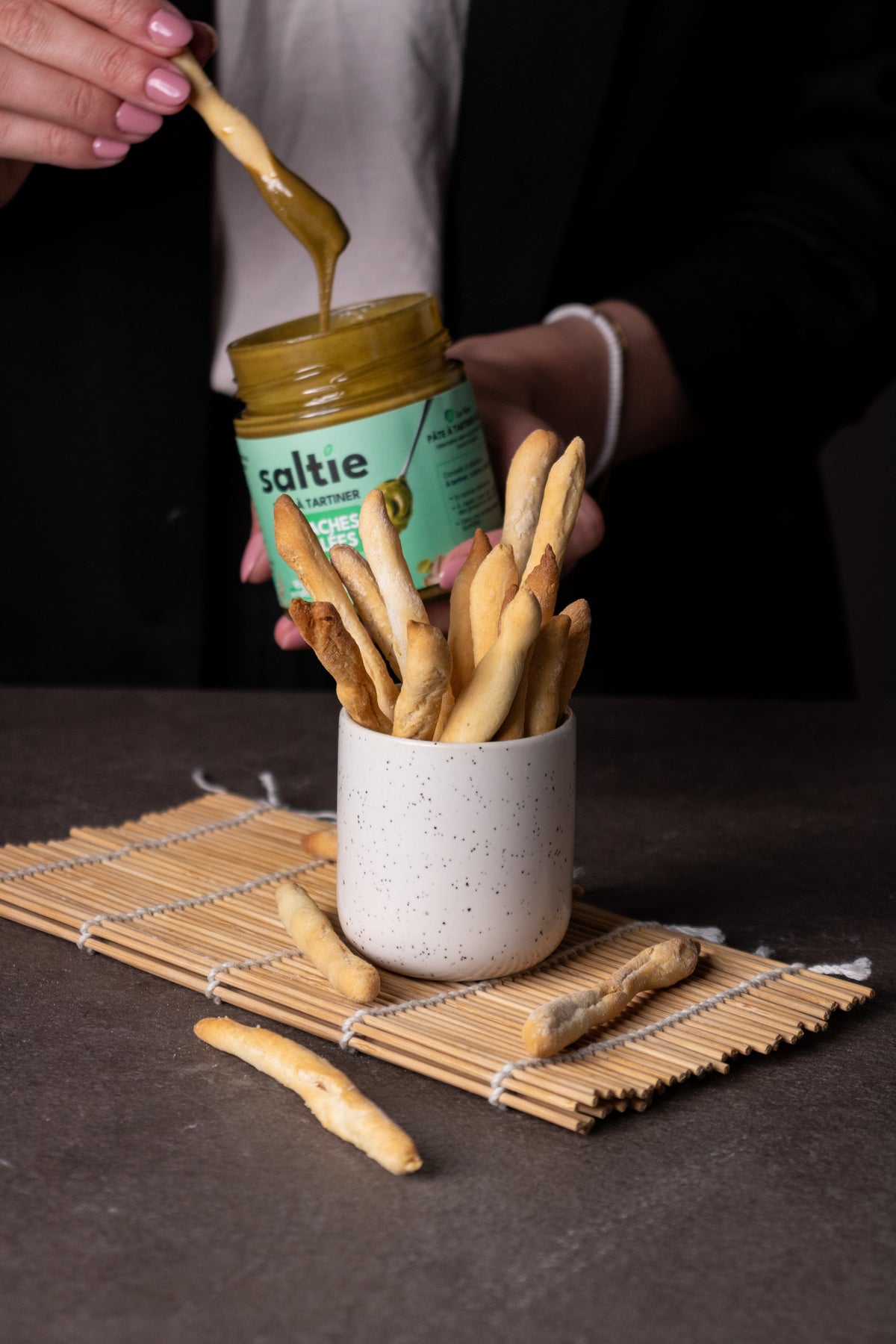 Gressins maison pour accompagner vos Saltie