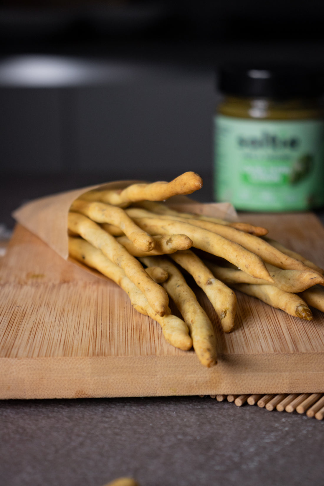 Gressins maison olive & thym