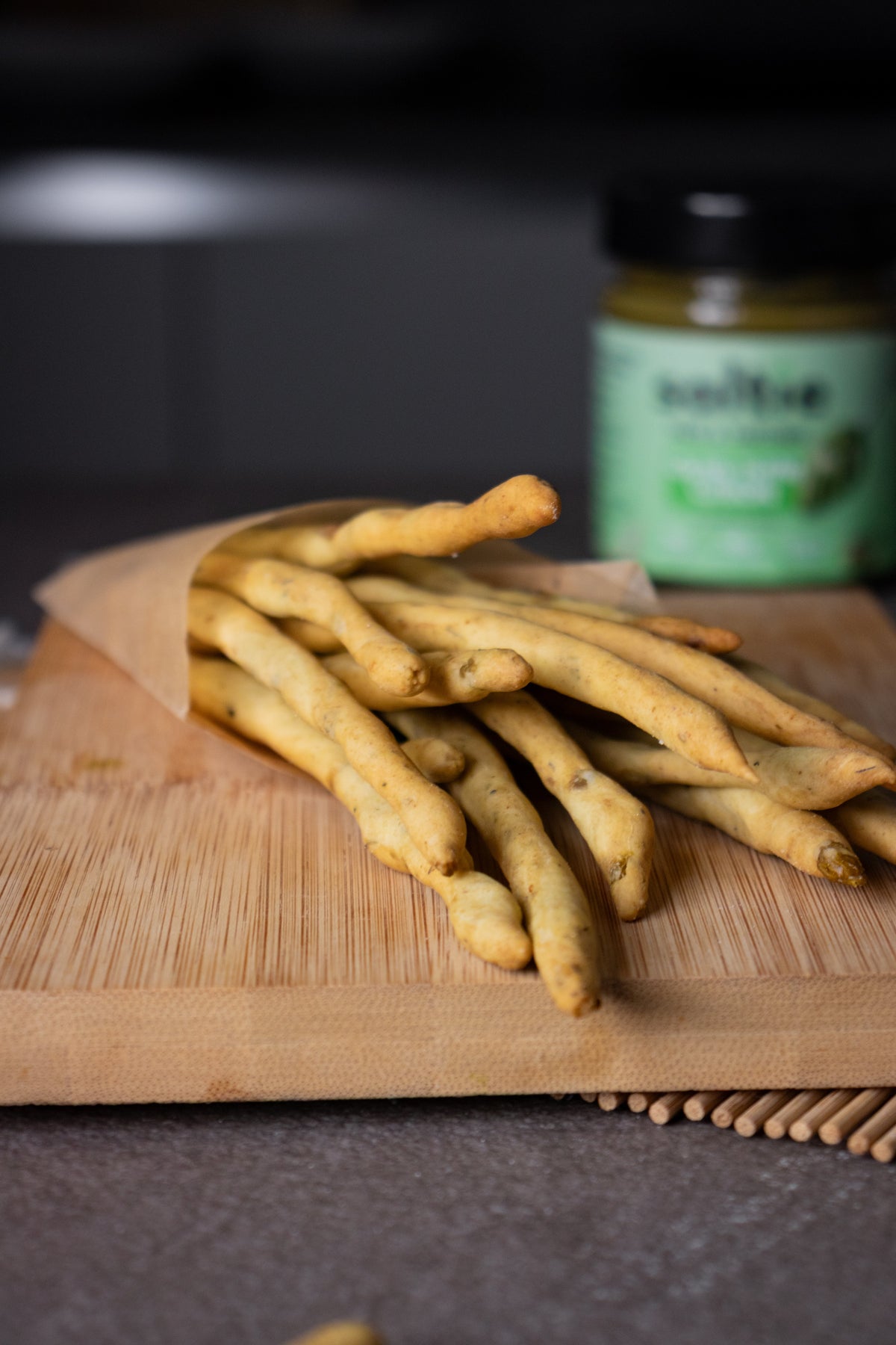 Gressins maison olive & thym