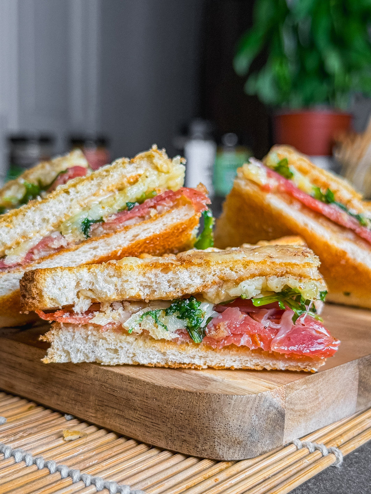 Croque monsieur à la pâte à tartiner truffe & comté