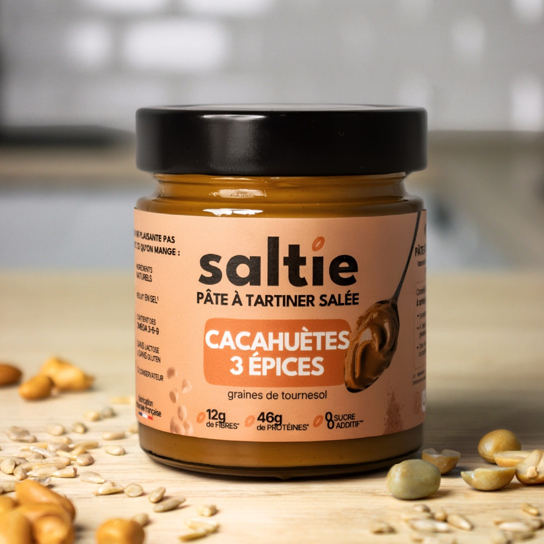 Cacahuètes 3 épices