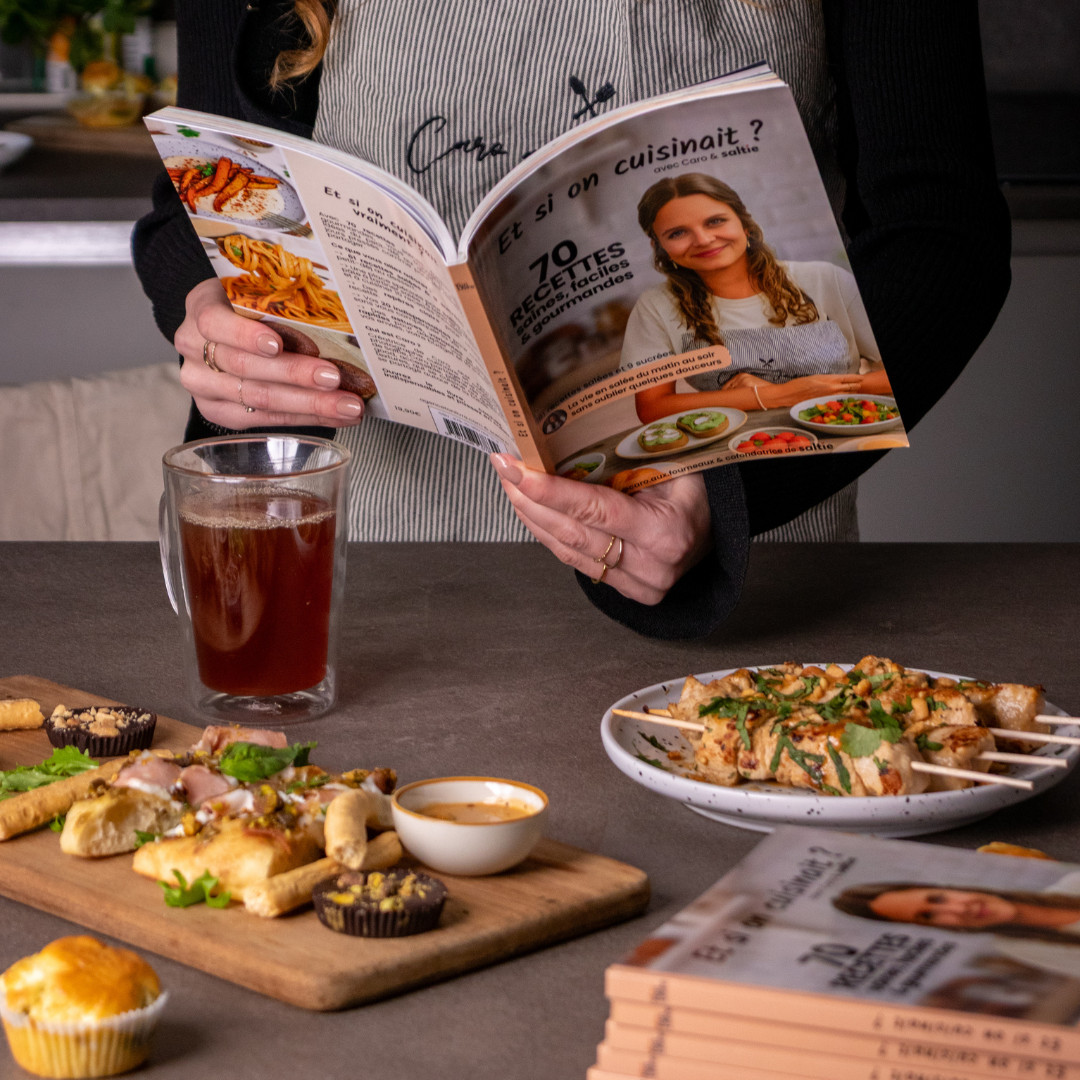 Livre de 70 recettes saines, faciles et gourmandes