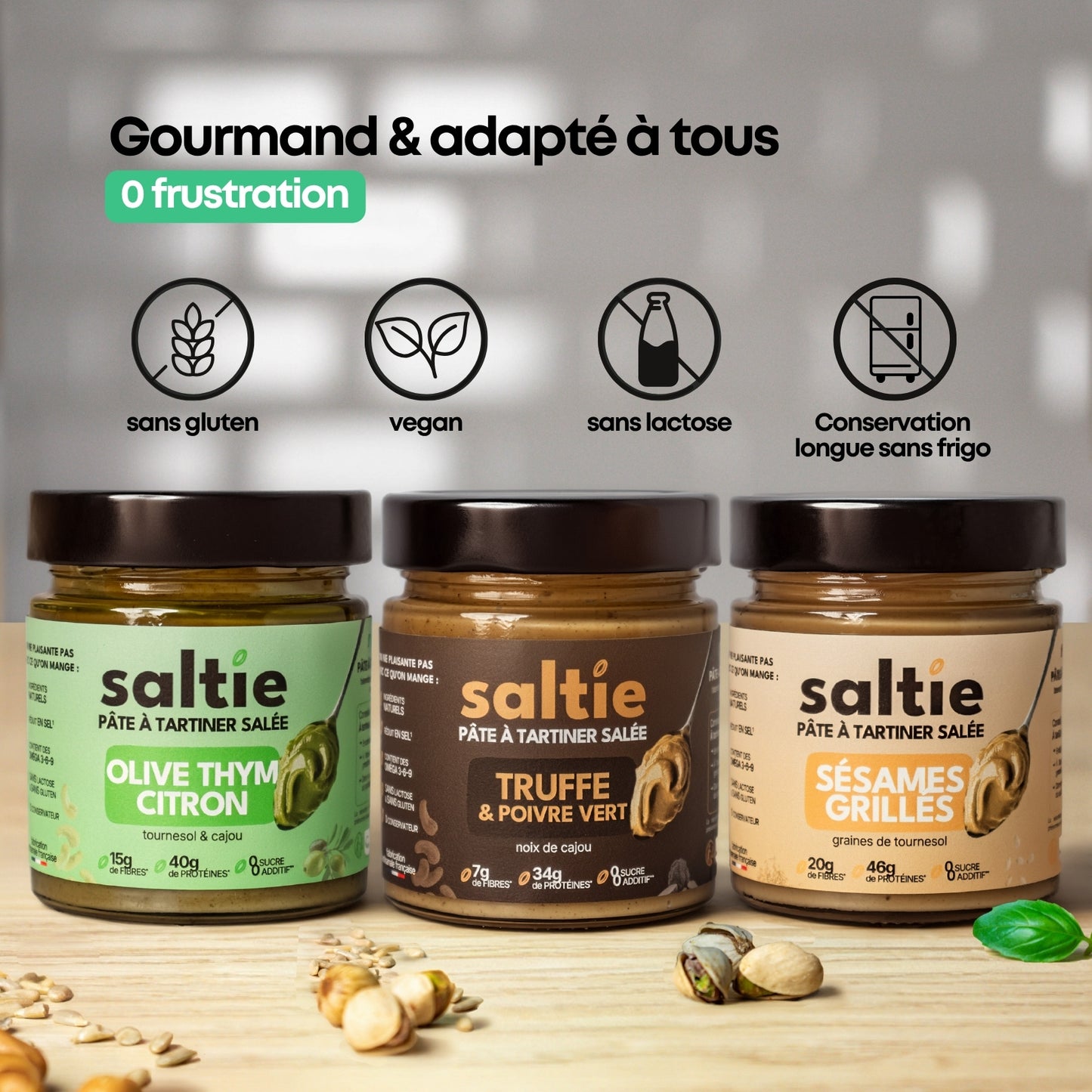 Pâte à tartiner salée