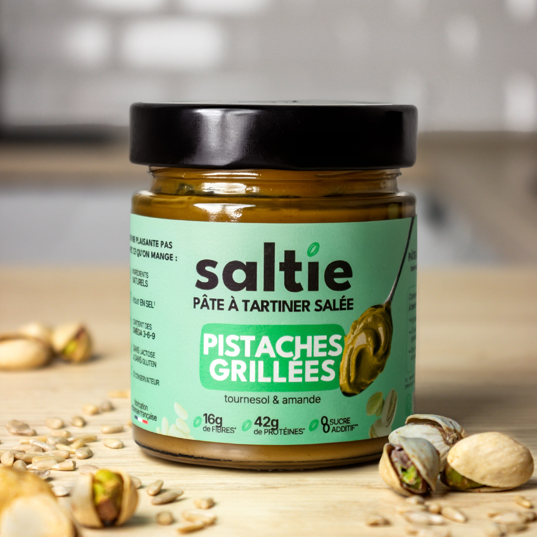 Saltie pâte à tartiner pistache