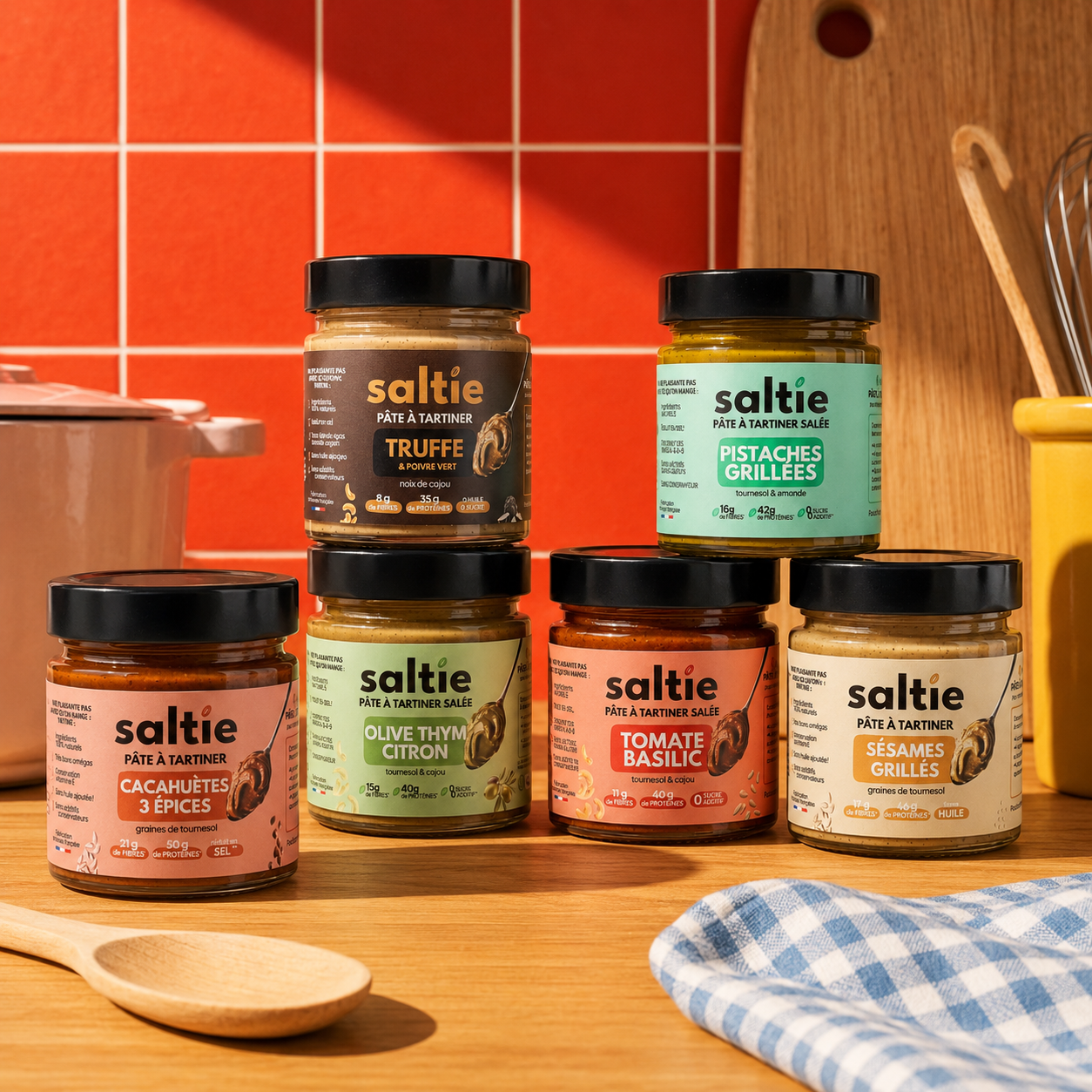 Pâte à tartiner salée