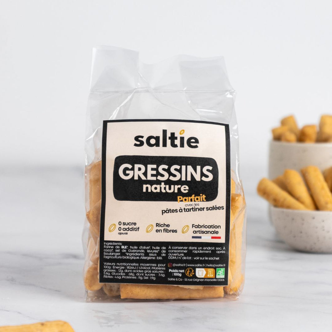 Gressins nature artisanal