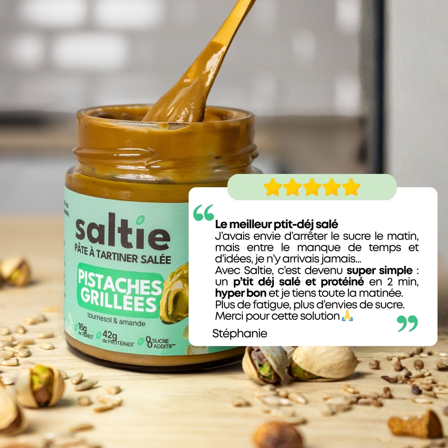 Pâte à tartiner salée