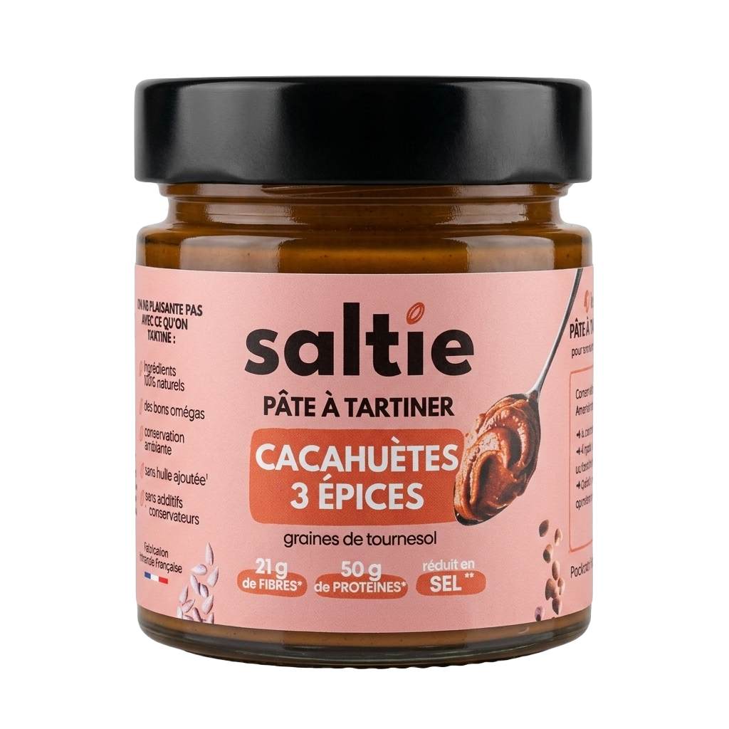 Cacahuètes 3 épices
