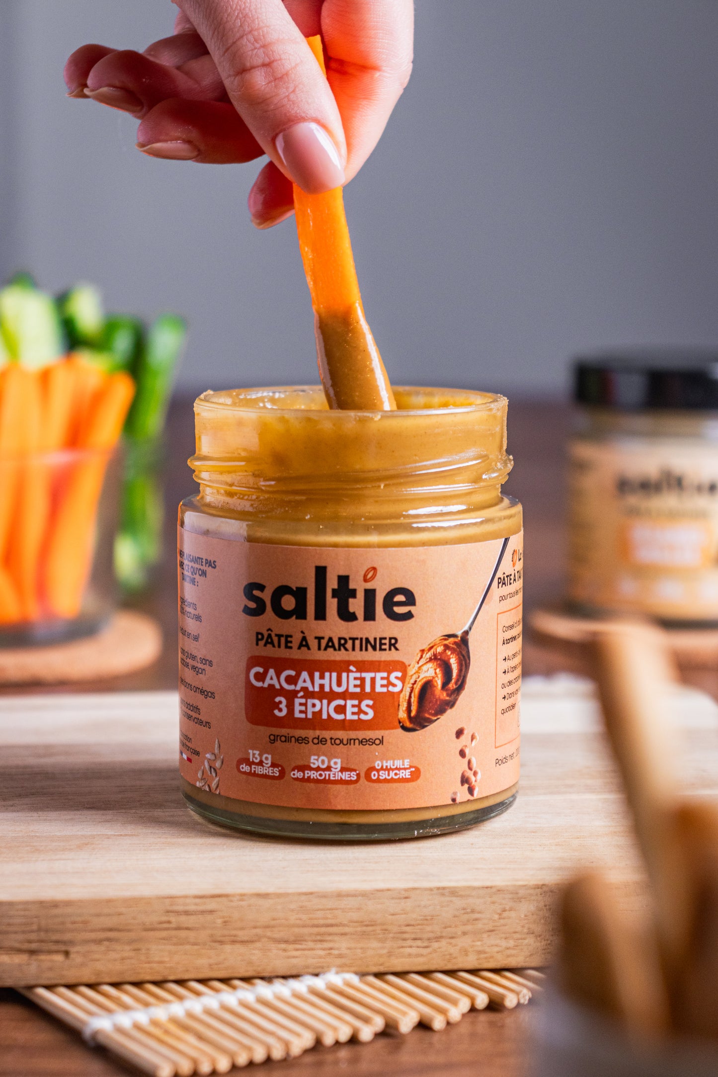 Cacahuètes 3 épices